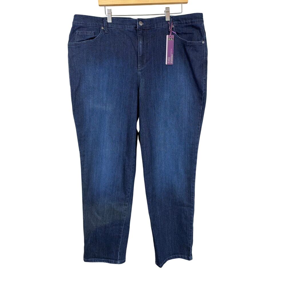 NWT Gloria Vanderbilt Blue Denim Jeans Size 20